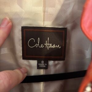 Cole Haan leather jacket